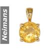 Image 1 : .70 ct Citrine Pendant 14kt Gold