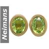 Image 1 : .84 ct Peridot Earrings 14kt Gold