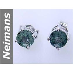 .86 ct Sapphire Earrings 14kt Gold