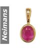 Image 1 : .90 ct Ruby Pendant 14kt Gold