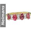 Image 1 : 1.04 ct Pink Tourmaline & Diamond Ring 14kt Gold