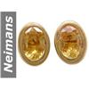 Image 1 : 1.00 ct Citrine Earrings 14kt Gold