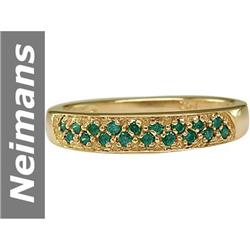 .18 ct Blue Diamond Ring 14kt Gold