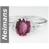 Image 1 : 1.80 ct Pink Tourmaline & Diamond Ring 14kt Gold