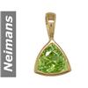 Image 1 : .90 ct Peridot Pendant 14kt Gold