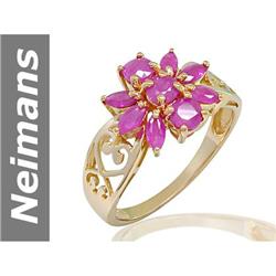 1.56 ct Ruby Ring 14kt Gold