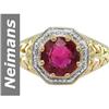 Image 1 : 1.10 ct Pink Tourmaline Ring 14kt Gold