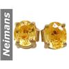 Image 1 : .80 ct Citrine Earrings 14kt Gold