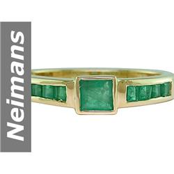 .88 ct Emerald Ring 14kt Gold