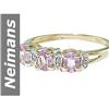 Image 1 : 1.06 ct Pink Sapphire & Diamond Ring 14kt Gold