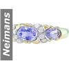 Image 1 : 1.86 ct Tanzanite & Diamond Ring 14kt Gold