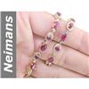 Image 1 : 8.49 ct Ruby & Diamond Bracelet 14kt Gold