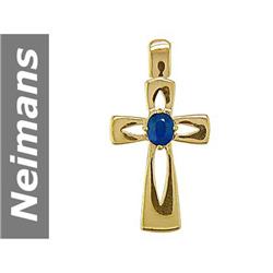 .45 ct Sapphire Pendant 14kt Gold