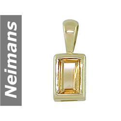 .35 ct Citrine Pendant 14kt Gold