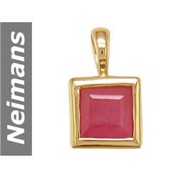 .85 ct Ruby Pendant 14kt Gold