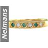 Image 1 : .10 ct Blue Diamond & Diamond Ring 14kt Gold