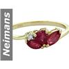 Image 1 : .92 ct Ruby & Diamond Ring 14kt Gold