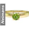Image 1 : .50 ct Peridot Ring 14kt Gold