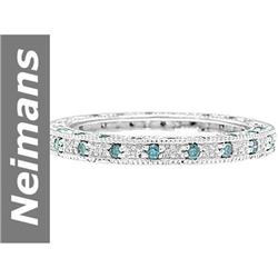 .60 ct Blue Diamond Ring 14kt Gold