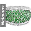 Image 1 : Must Have 2.27 ct Tsavorite & Diamond Ring 14kt Gold