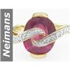 Image 1 : 5.14 ct Pink Tourmaline & Diamond Ring 14kt Gold