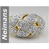 Image 1 : Sparkling 0.53 ct  SI Diamond Ring 14kt Golderve