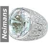 Image 1 : 10.14 ct White Morganite & Diamond Ring 14kt Gold