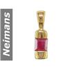 Image 1 : .25 ct Ruby Pendant 14kt Gold