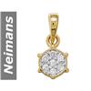 Image 1 : .11 ct Diamond Pendant 14kt Gold
