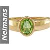 Image 1 : .90 ct Peridot Ring 14kt Gold