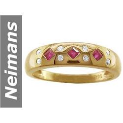 .32 ct Ruby & Diamond Ring 14kt Gold