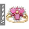 Image 1 : 3.35 ct Ruby & Diamond Ring 14kt Gold