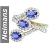 Image 1 : 2.48 ct Ceylon Sapphire & Diamond Ring 14kt Gold