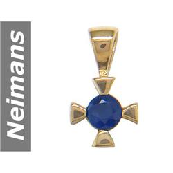 .25 ct Sapphire Pendant 14kt Gold