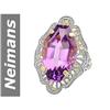 Image 1 : 10.50 ct Amethyst Ring 14kt Gold