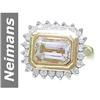 Image 1 : 3.41 ct White Morganite & Diamond Ring 14kt Gold