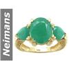 Image 1 : 7.45 ct Emerald Ring 14kt Gold