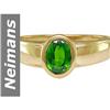 Image 1 : .65 ct Chrome Diopside Ring 14kt Gold