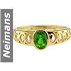 Image 1 : .50 ct Chrome Diopside Ring 14kt Gold