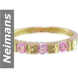 .45 ct Pink Sapphire Ring 14kt Gold