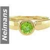 Image 1 : .50 ct Peridot Ring 14kt Gold