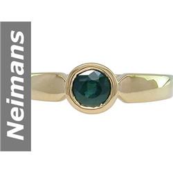 .50 ct Green Sapphire Ring 14kt Gold