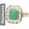 Image 1 : 2.38 ct Emerald & Diamond Ring 14kt Gold