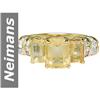 Image 1 : 5.94 ct Citrine & Diamond Ring 14kt Gold