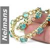 Image 1 : 10.80 ct Apatite Bracelet 14kt Gold
