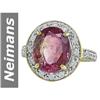 Image 1 : 5.36 ct Pink Tourmaline & Diamond Ring 14kt Gold
