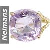 Image 1 : 11.20 ct Rose Pink Amethyst Ring 14kt Gold