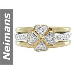 .10 ct Diamond Ring 14kt Gold