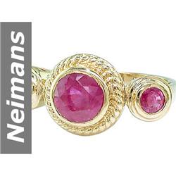 2.66 ct Ruby Ring 14kt Gold
