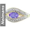 Image 1 : .81 ct Tanzanite & Diamond Ring 14kt Gold